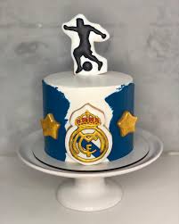 Bolo Decorado Real Madrid