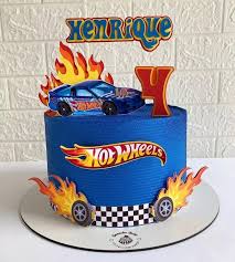 Bolo Decorado Hot Wheels