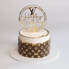 Louis Vuitton Decorated Cake