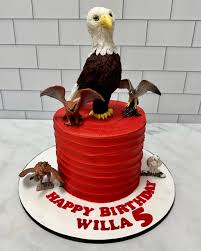 Eagle Decorated Cake