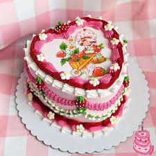 Strawberry Shortcake Decorated Cake