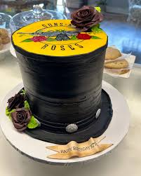 Guns N Roses Decorated Cake