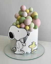 Snoopy Decorated Cake