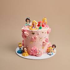 Disney Princess Decorated Cake