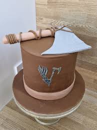 Viking Decorated Cake