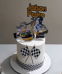 Decorated Cake Ayrton Senna