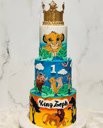 Lion King Decorated Cake