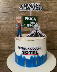 Bolo Decorado Fisica