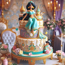 Aladdin Decorated Cake