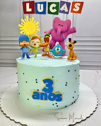 Bolo Decorado Pocoyo