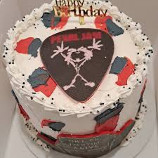 Pearl Jam Decorated Cake