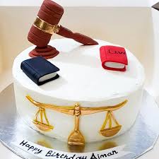 Lawyer Decorated Cake