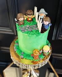 Lord Of The Rings Decorated Cake