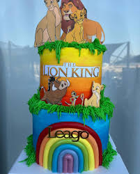 Lion King Decorated Cake