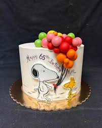 Snoopy Decorated Cake