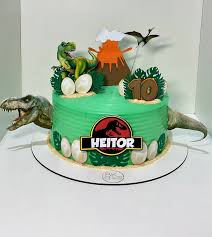 Bolo Decorado Jurassic Park