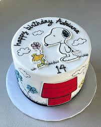 Snoopy Decorated Cake