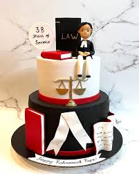 Lawyer Decorated Cake