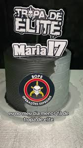 Bolo Decorado Bope