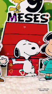 Bolo Decorado Snoopy