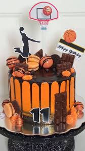 Basketball Decorated Cake