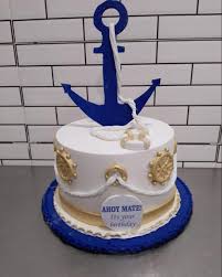 Sailor decorated cake