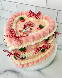 Strawberry Shortcake Decorated Cake