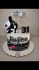 Bolo Decorado Jiu Jitsu