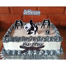 Jiu Jitsu Decorated Cake