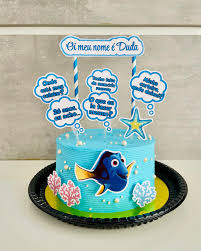 Bolo Decorado Dory