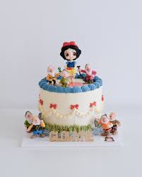 Snow White Decorated Cake