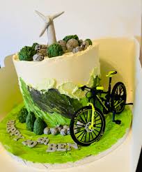 Bike Decorated Cake