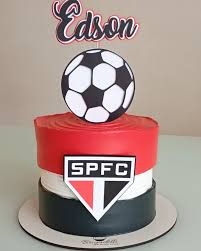 Decorated Cake Sao Paulo Football