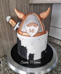 Viking Decorated Cake