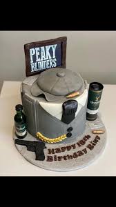 Peaky Blinders Decorated Cake