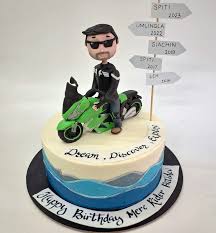 Decorated Cake Motorcycles