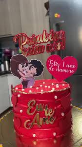 Bolo Decorado Romantico