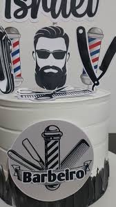 Bolo Decorado Barbearia