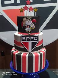 Decorated Cake Sao Paulo Football