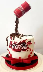 Coca Cola decorated cake