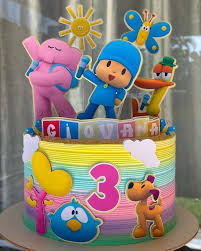 Pocoyo Decorated Cake