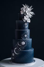 Cake Decorated Sky The Starry Night