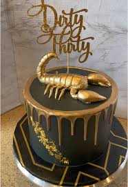 Scorpion Decorated Cake