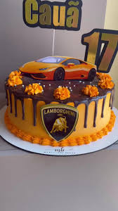 Bolo Decorado Lamborghini