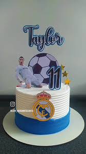 Bolo Decorado Real Madrid