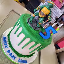 Teenage Mutant Ninja Turtles Cake