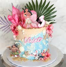 Moana Decorated Cake