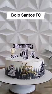 Santos Futebol Decorated Cake