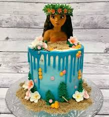 Moana Decorated Cake