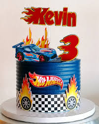 Bolo Decorado Hot Wheels